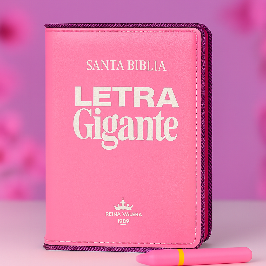 Biblia RVR1960 + Separadores + Estuche transparente + Resaltador gel